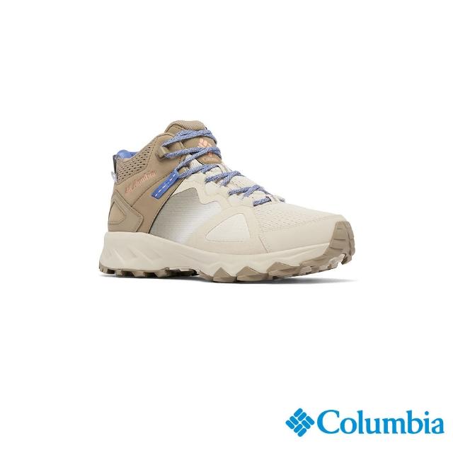 【Columbia 哥倫比亞官方旗艦】女款-PEAKFREAKOutDry高筒防水健走鞋-卡其(UBL34530KI/IS)