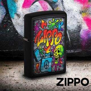 【Zippo】街頭藝術防風打火機(美國防風打火機)