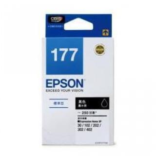 【EPSON】EPSON NO.177 T177150 標準型黑色墨水匣