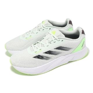 【adidas 愛迪達】慢跑鞋 Duramo SL M 男鞋 灰 綠 緩衝 回彈 輕量 運動鞋 愛迪達(IE7965)