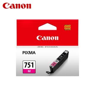 【Canon】CLI-751 M 原廠紅色標準容量墨水匣 適用 IP7270 IX6770 IP8770 MG5670 MG7570 MX727 MX927