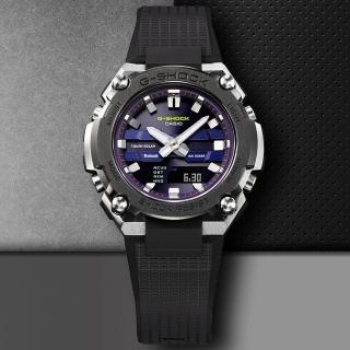 【CASIO 卡西歐】G-SHOCK 藍牙連線 太陽能雙顯腕錶 禮物推薦 畢業禮物(GST-B600A-1A6)