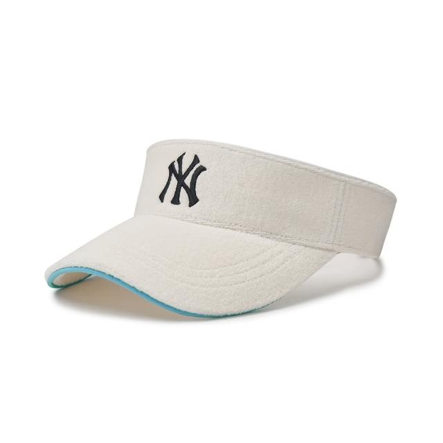 【MLB】可調式遮陽帽 空頂帽 紐約洋基隊(3ASCT0143-50CRS)