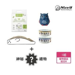 【NiceU】寵物貓盒組合B(驚喜包)
