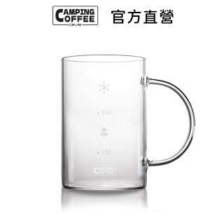 【Driver】Camping 耐熱玻璃杯-400ml(玻璃杯 茶杯 平口杯 茶壺 咖啡杯)