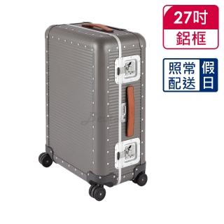 【FPM MILANO】BANK Steel Grey系列 27吋行李箱 航鈦灰-平輸品(A1506815801)