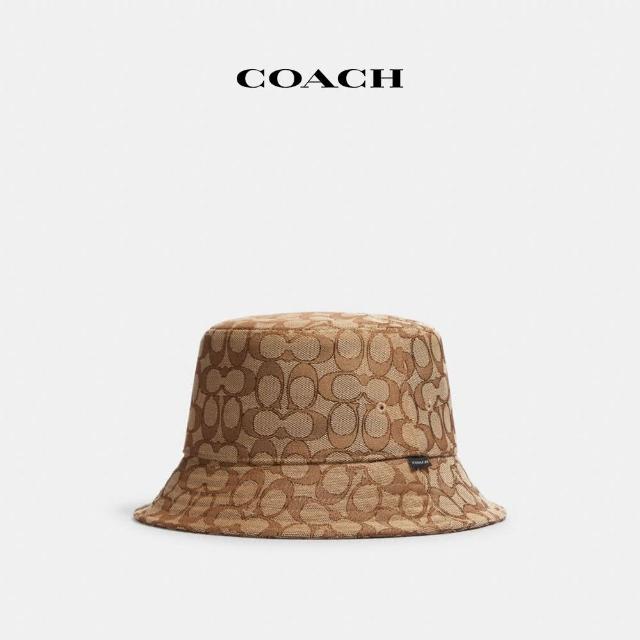 【COACH官方直營】男女同款經典Logo漁夫帽-卡其色(CH401)