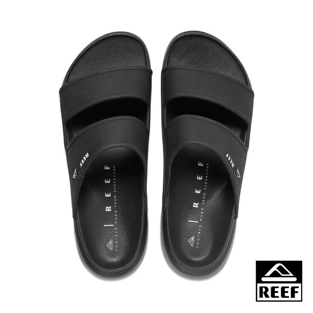 【REEF】OASIS DOUBLE UP 雙帶素面涼拖鞋 CJ0366(男款 輕量舒適)