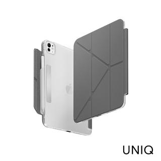 【UNIQ】iPad Pro 13 2024 Camden Click 磁吸設計帶筆槽多功能極簡透明保護套