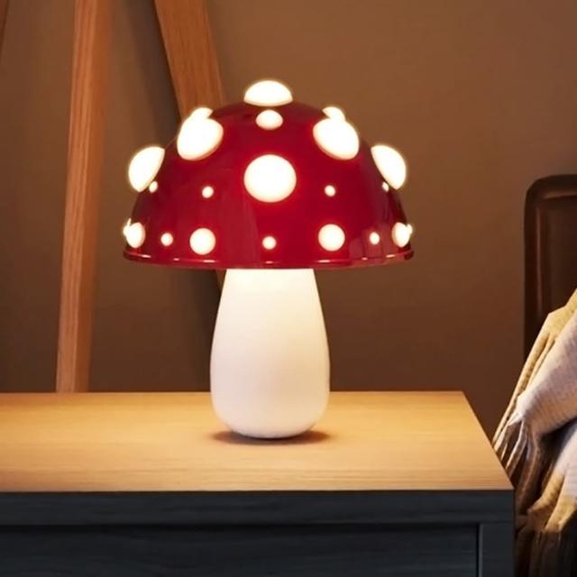 【JEN】蘑菇裝飾檯燈夜燈