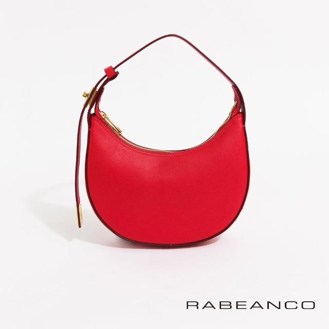 【RABEANCO】NINA CRESCENT彎月手提肩背包-小(紅)