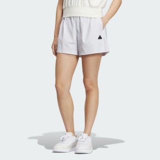 【adidas 愛迪達】運動褲 短褲 女褲 TECH WV SHORTS(IM8828)
