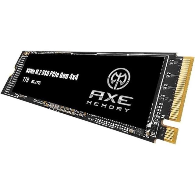 【AXE MEMORY】M.2 2280 固態硬碟 Elite Internal SSD Gen4 PCIe NVMe(1TB - 台灣製 讀：4500M/寫：1900M)
