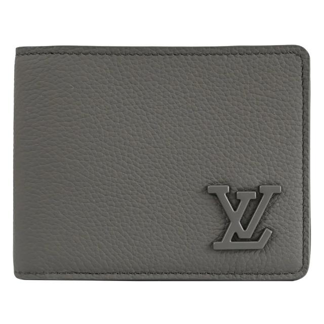 【Louis Vuitton 路易威登】LV M81734 Multiple 經典LOGO質感牛皮雙層對折5卡短夾(現貨)