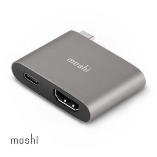 【moshi】USB-C to HDMI 雙端口轉接器(支援 4K HDR / PD 60W)