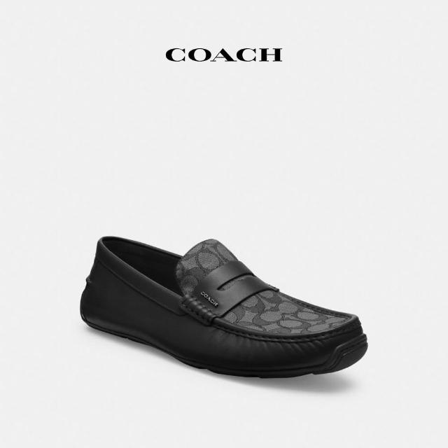 【COACH官方直營】LIAM經典Logo平底鞋-黑色(CR886)