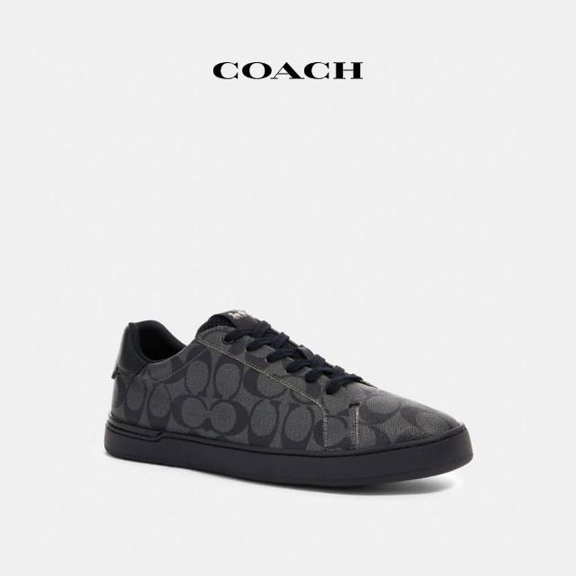 【COACH官方直營】CLIP低筒運動鞋-碳灰色/黑色(G4949)