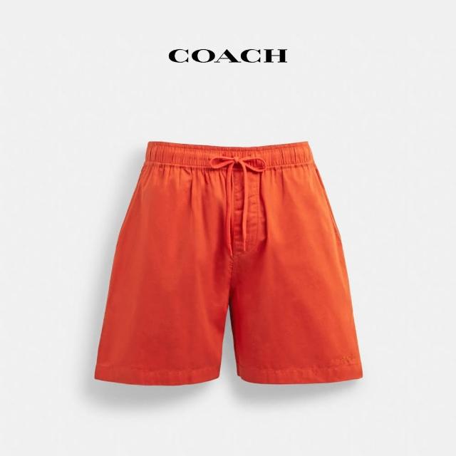 【COACH蔻馳官方直營】短褲-陽光橙色(CH781)