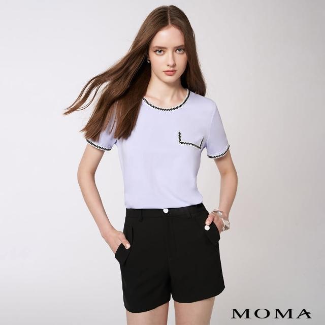 【MOMA】極簡口袋細節短褲(兩色)