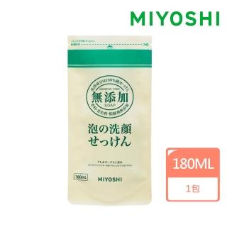 【MIYOSHI】無添加泡沫洗面乳替換裝 180ml