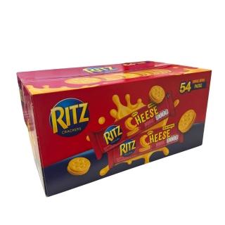 【美式賣場】RITZ 起司三明治餅乾隨手包分享組(54包入)