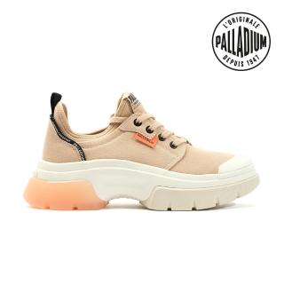 【Palladium】PALLAWAVE LO METRO有機棉低筒潮鞋-女-裸粉(98577-662)