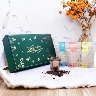 【PALIER】Tielka 澳洲有機茶袋禮盒(檸檬薑茶、玫瑰檸檬、沁心薄荷、月眠薰衣草)