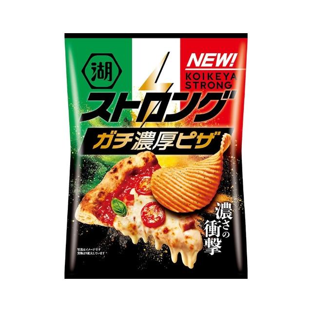 即期品【日本湖池屋】濃厚披薩風味厚切洋芋片52g