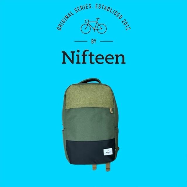 【Nifteen】雙肩電腦背包 電腦後背包 多功能背包(NF-OGR07)