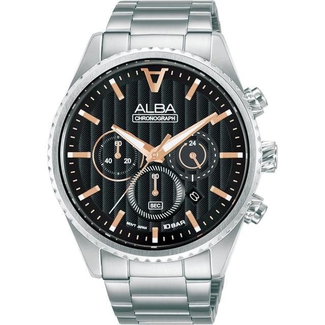 【ALBA】個性潮流時尚腕錶(VD53-X388D)