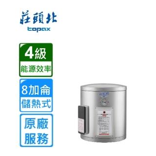 【莊頭北】直掛式 儲熱式電熱水器8加侖(TE-1080原廠安裝)
