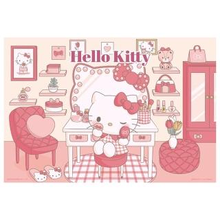 【HUNDRED PICTURES 百耘圖】Hello Kitty-房間系列-優雅美妝間拼圖300片(三麗鷗)