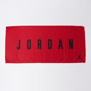【NIKE 耐吉】JORDAN COOLING TOWEL ME 運動毛巾 紅黑色 慢跑 運動 毛巾 J100768560-9NS