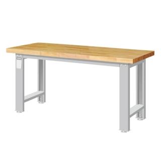 【天鋼 tanko】WA-57W 重量型工作桌 實木 寬150cm(多功能桌 書桌 電腦桌 辦公桌 工業風桌子 工作桌)