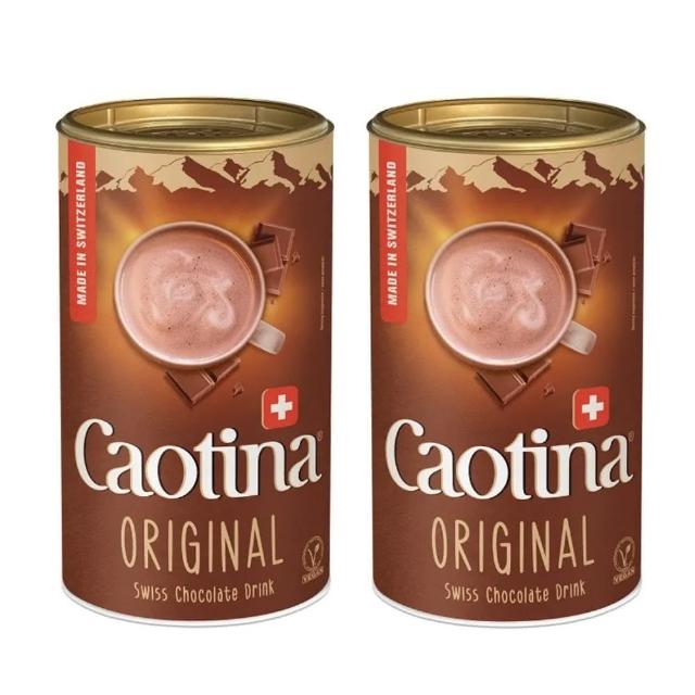 【Caotina 可提娜】頂級瑞士巧克力粉(500gX2罐)