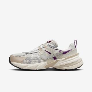 【NIKE 耐吉】W V2K Run PRM 女 休閒鞋 運動 復古 Y2K 老爹鞋 穿搭 米白 銀紫(HF4305-072)