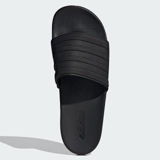 【adidas 愛迪達】拖鞋 男鞋 女鞋 運動 ADILETTE COMFORT 黑 ID3406