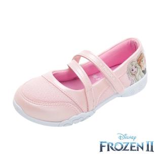 【Disney 迪士尼】童鞋 冰雪奇緣 公主休閒鞋/女孩最愛 穿脫方便 台灣製 蜜桃粉(FNKP37203)