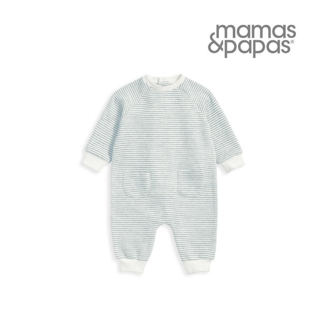 【Mamas & Papas】海洋心率-長袖連身兔裝(3種尺寸可選)