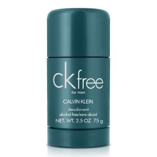 【Calvin Klein 凱文克萊】CK Free 男性體香膏75g(國際航空版)