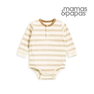 【Mamas & Papas】拿鐵夾心酥-長袖包屁衣(4種尺寸可選)