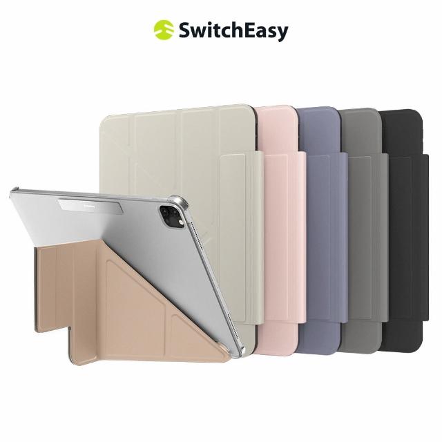 【SwitchEasy】2024 iPad Pro 13吋 Origami Nude 多角度透明保護殼(2024 Pro 13 專用)
