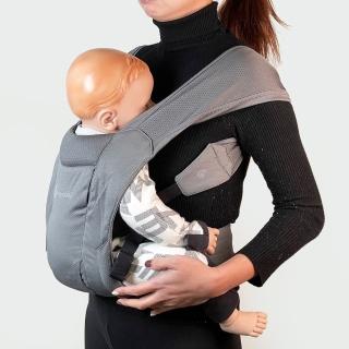 【Ergobaby】環抱二式初生嬰兒背帶柔軟透氣款(盒瑕 福利品)