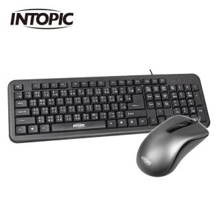 【INTOPIC】KBC-953 USB 有線鍵盤滑鼠組