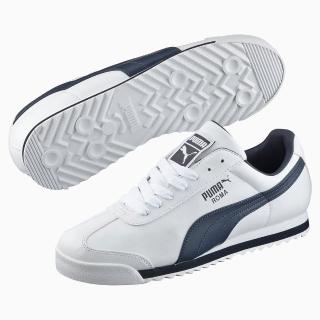 【PUMA】休閒鞋 男鞋 運動鞋 ROMA BASIC 白黑 35357212