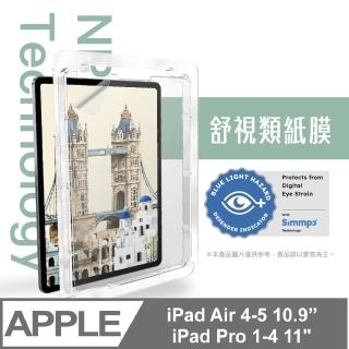 【Simmpo】iPad 10.9/11吋 舒視霧面 抗藍光類紙膜(日本奈米紙)
