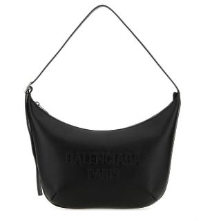 【Balenciaga 巴黎世家】專櫃新款 超軟小牛皮Mary Kate Sling 肩背包/手提包(超軟小牛皮)