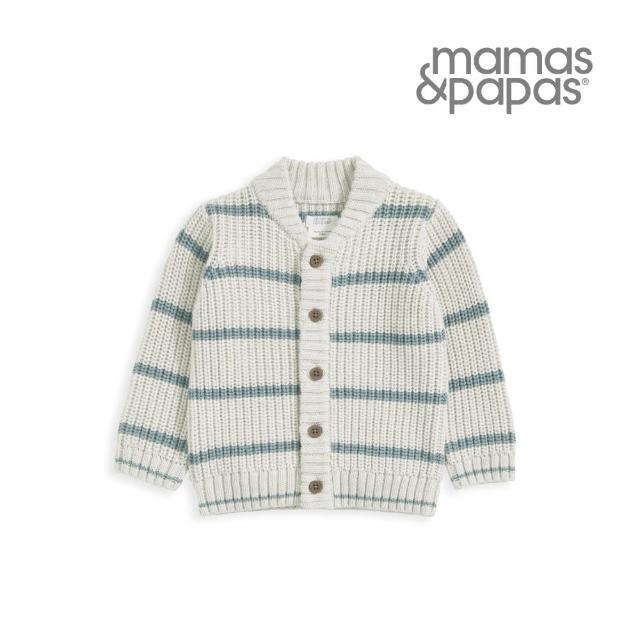 【Mamas & Papas】粗線條-針織外套(5種尺寸可選)