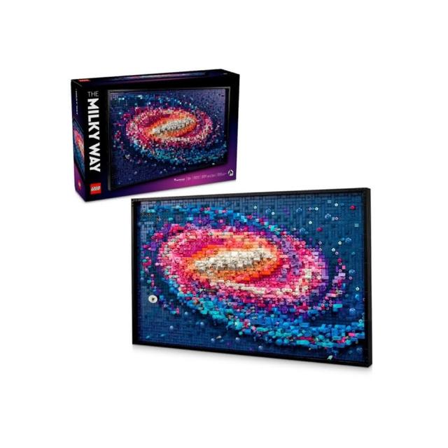 【LEGO 樂高】樂高 LEGO 積木 ART系列 銀河系 The Milky Way Galaxy 31212(代理版)