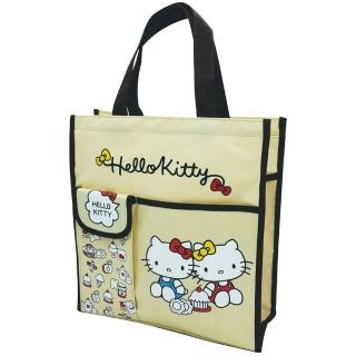 【SANRIO 三麗鷗】Hello Kitty多功能補習袋(台灣正版授權)